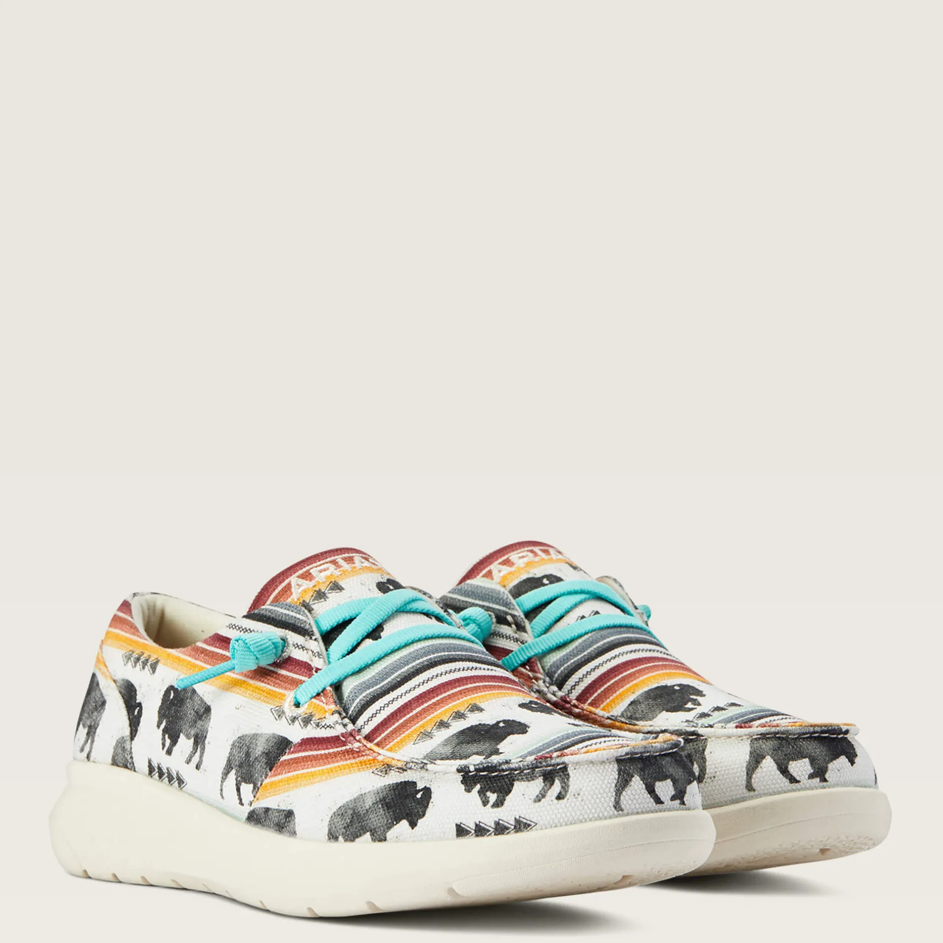 Ariat Western Freizeitschuhe|Freizeitschuhe*Hilo Casual Shoe BUFFALO PRINT