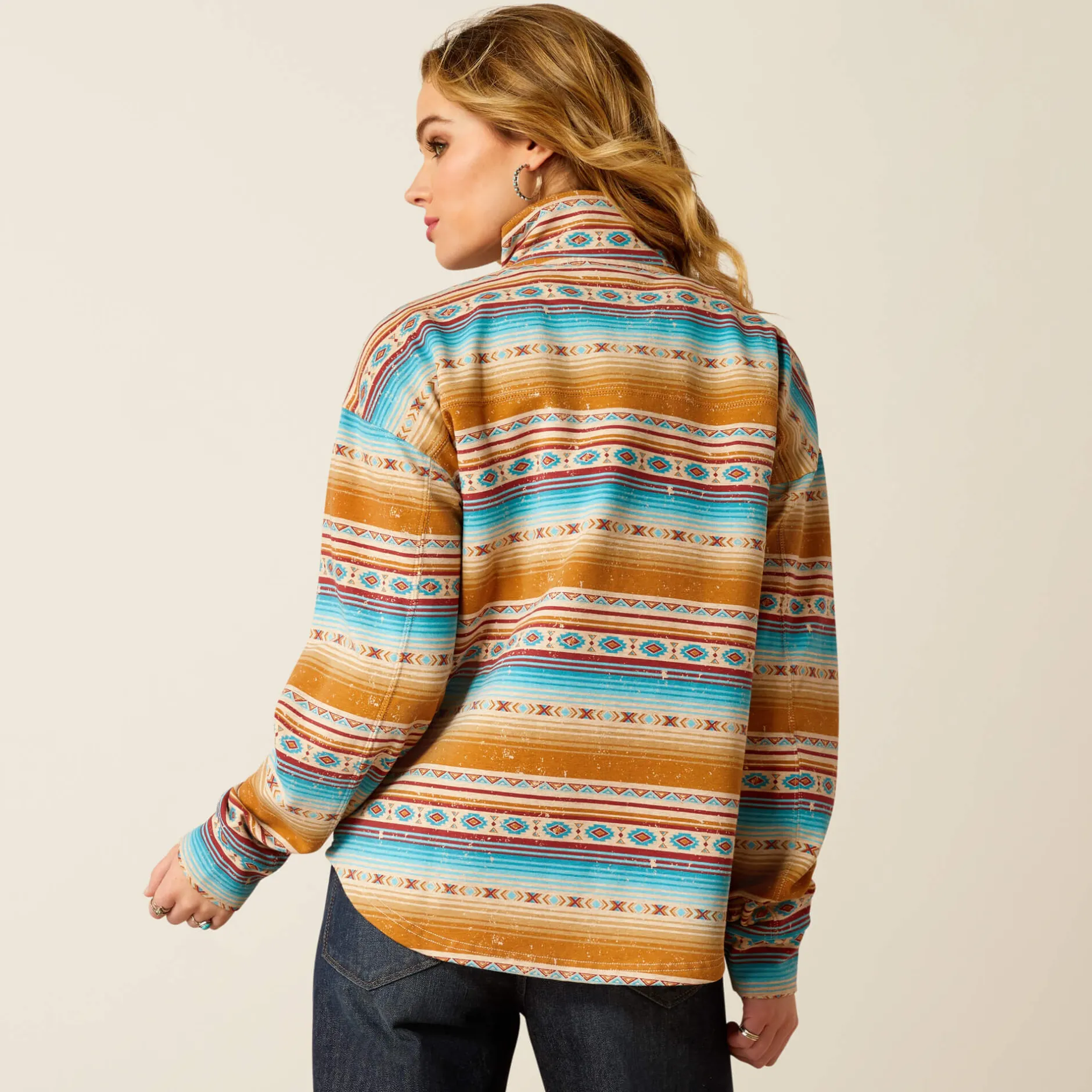 Ariat Hoodies & Sweatshirts|Sweatshirts & Hoodies*Hometown Sweatshirt FALLON SERAPE PRINT
