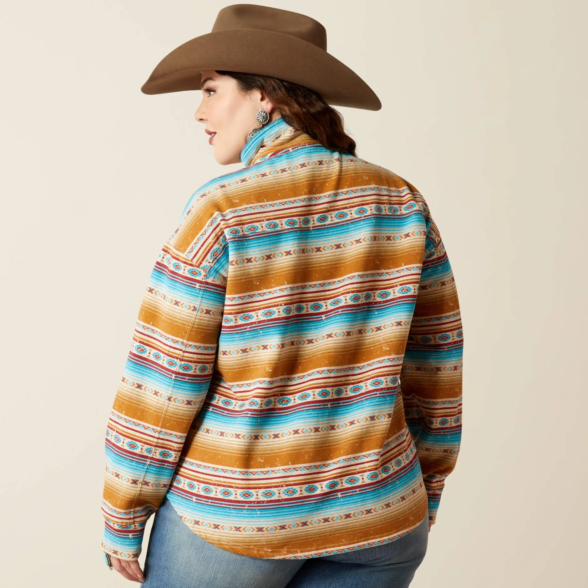 Ariat Hoodies & Sweatshirts|Sweatshirts & Hoodies*Hometown Sweatshirt FALLON SERAPE PRINT