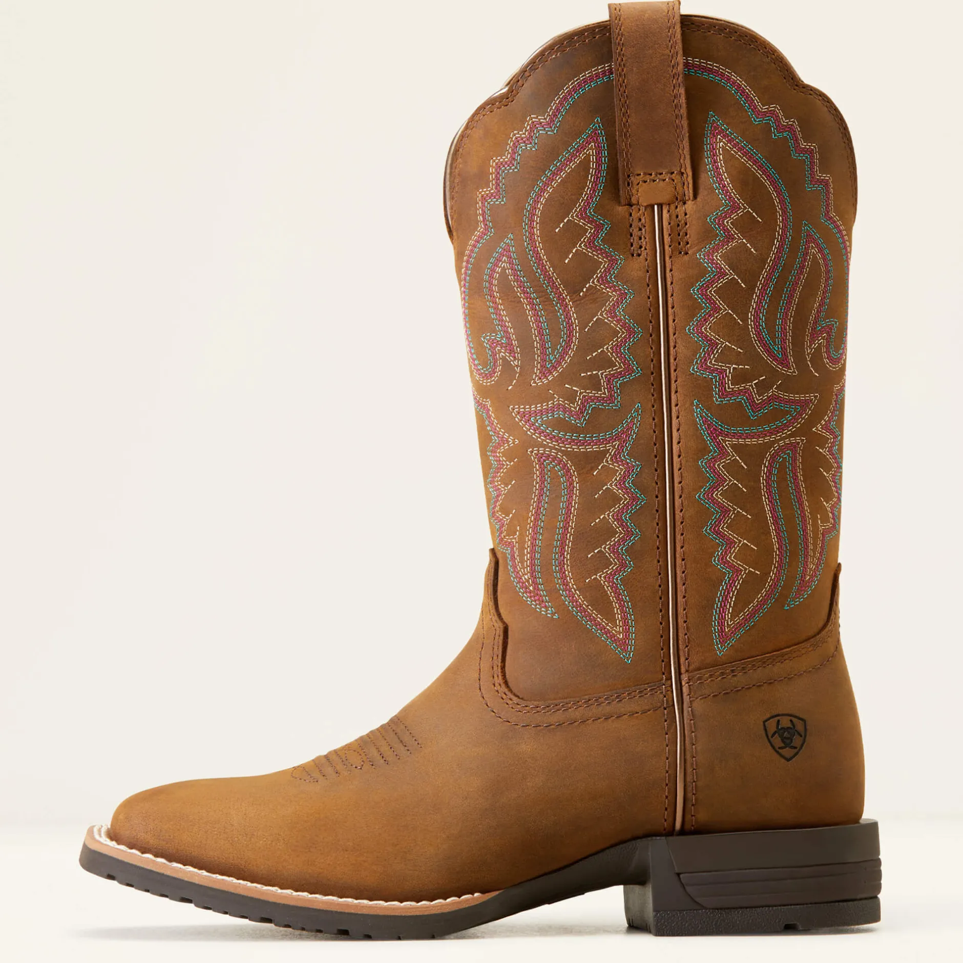 Ariat Performance Westernstiefel|Western*Hybrid Ranchwork Western Boot DISTRESSED TAN