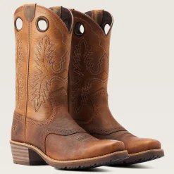 Ariat Performance Westernstiefel|Western*Hybrid Roughstock Square Toe Western Boot SORREL CRUNCH