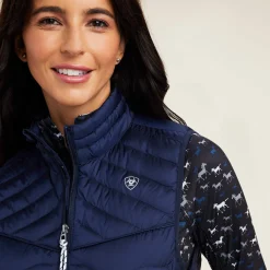 Ariat Oberbekleidung*Ideal Down Gilet NAVY ECLIPSE