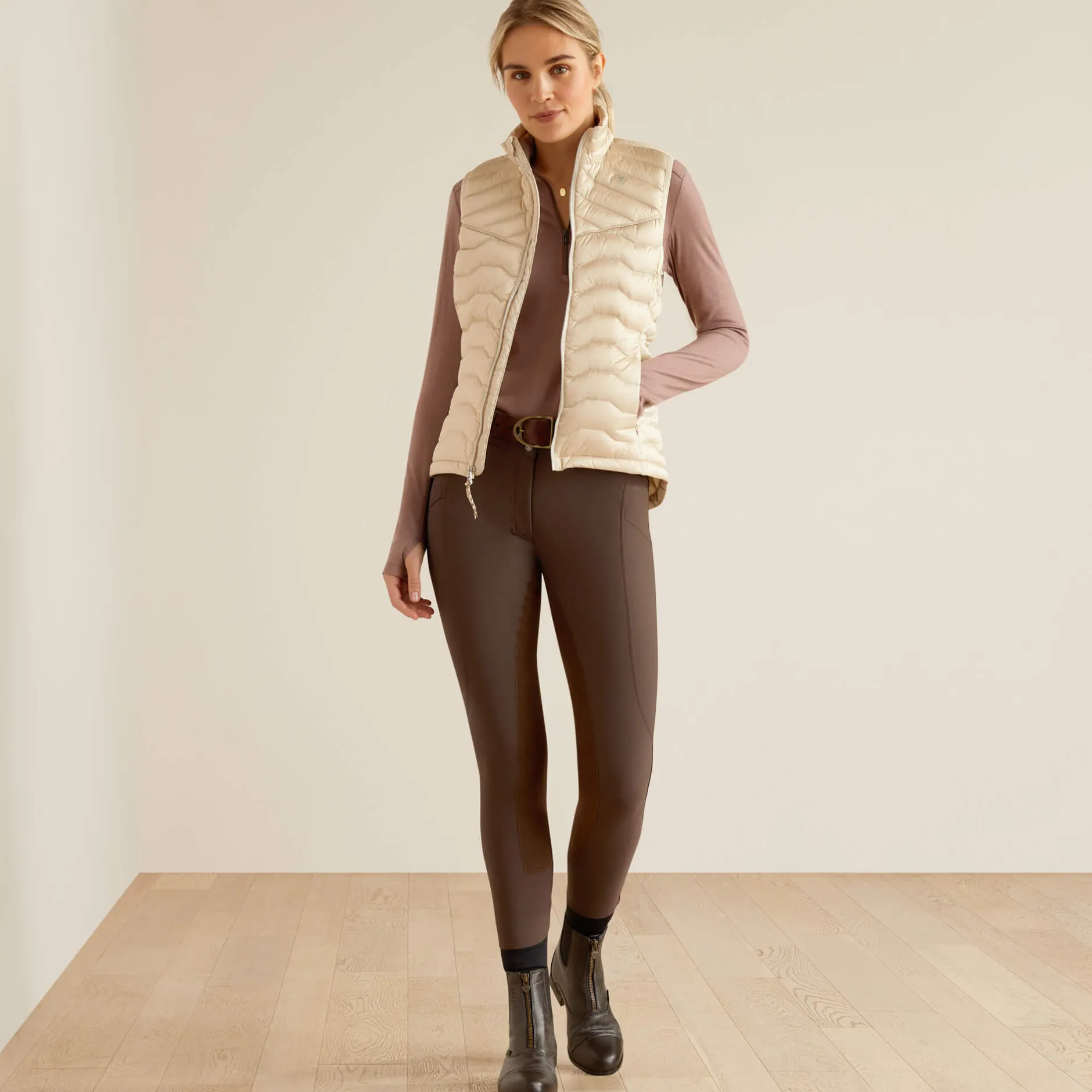 Ariat Oberbekleidung*Ideal Down Gilet IRIDESCENT SUMMER SAND