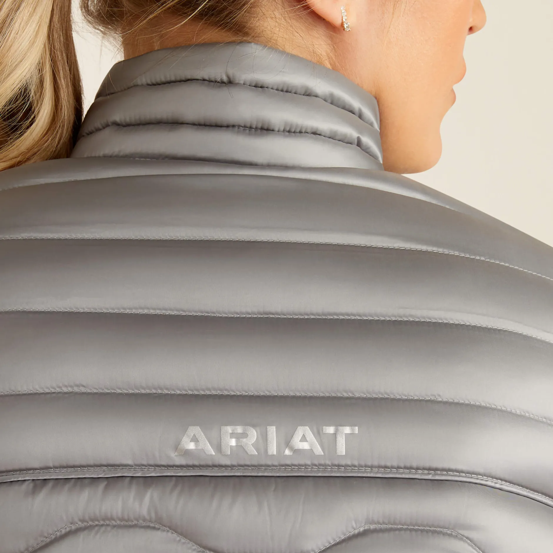 Ariat Oberbekleidung*Ideal Down Insulated Jacket IRIDESCENT ULTIMATE GREY