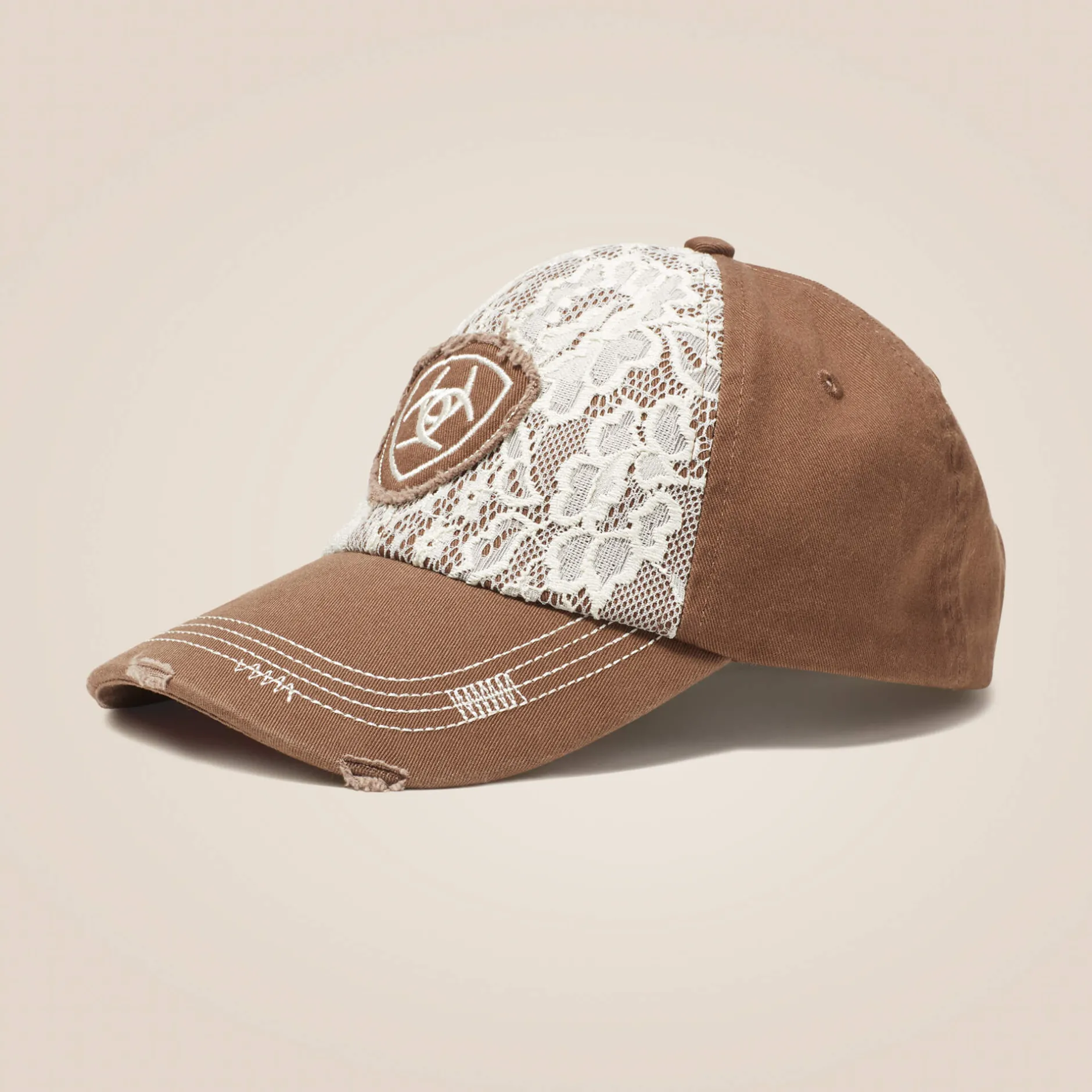 Ariat Caps|Mützen & Caps*Lace Logo Cap BROWN