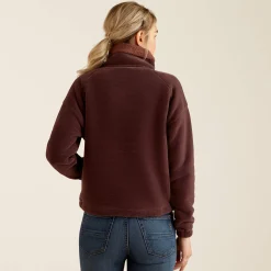 Ariat Sweatshirts & Hoodies*Lafayette Full Zip Sweatshirt MARRON