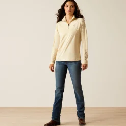 Ariat Oberteile & T-Shirts*Laguna 2.0 1/4 Zip Top SUMMER SAND