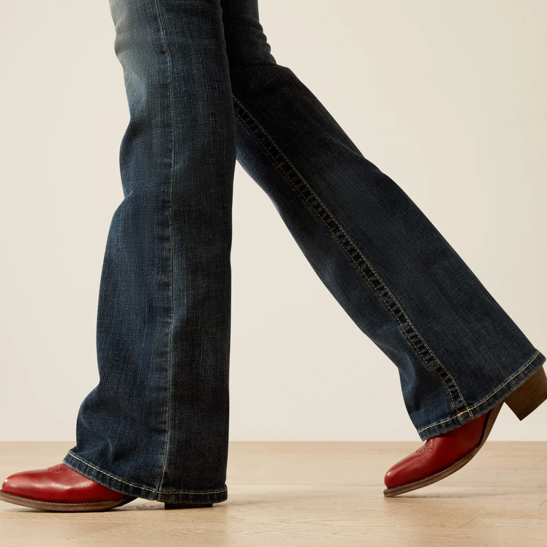 Ariat Denim|Denim*Low Rise Freya Boot Cut Jeans PASADENA