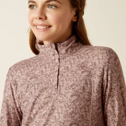 Ariat Oberteile & T-Shirts*Lowell 3.0 1/4 Zip Baselayer ABSTRACT FLORAL