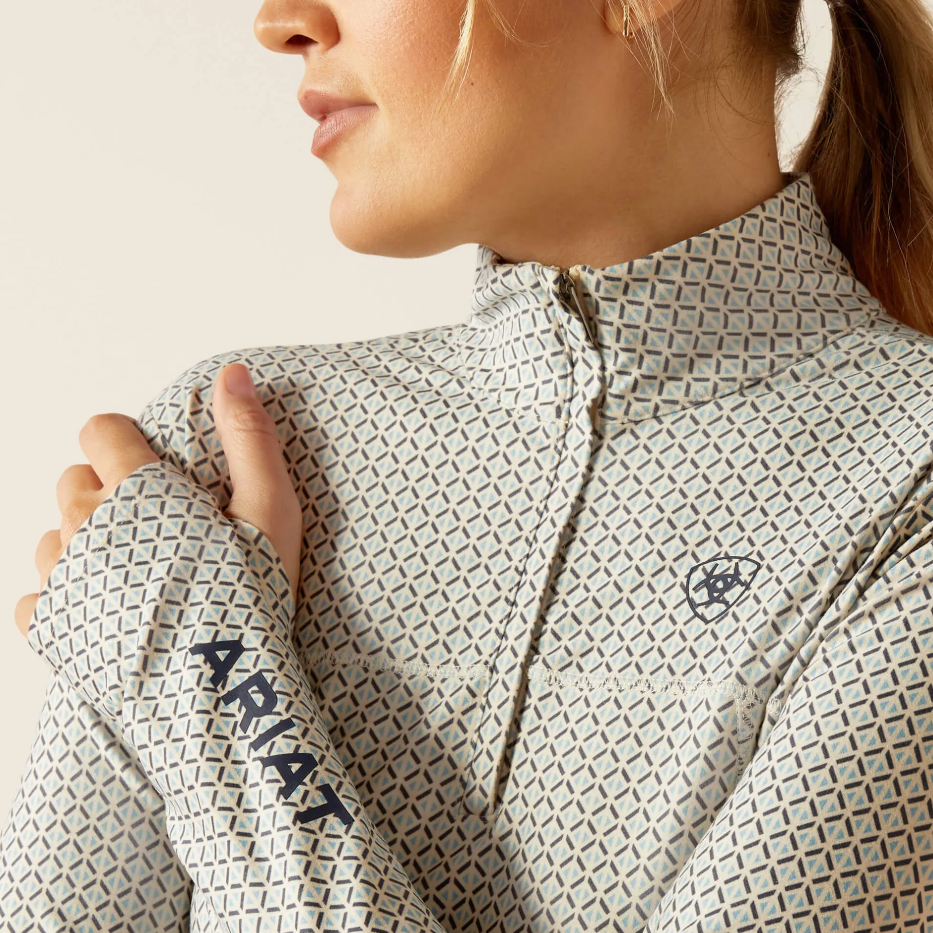 Ariat Oberteile & T-Shirts*Lowell 3.0 1/4 Zip Baselayer DECO GEO