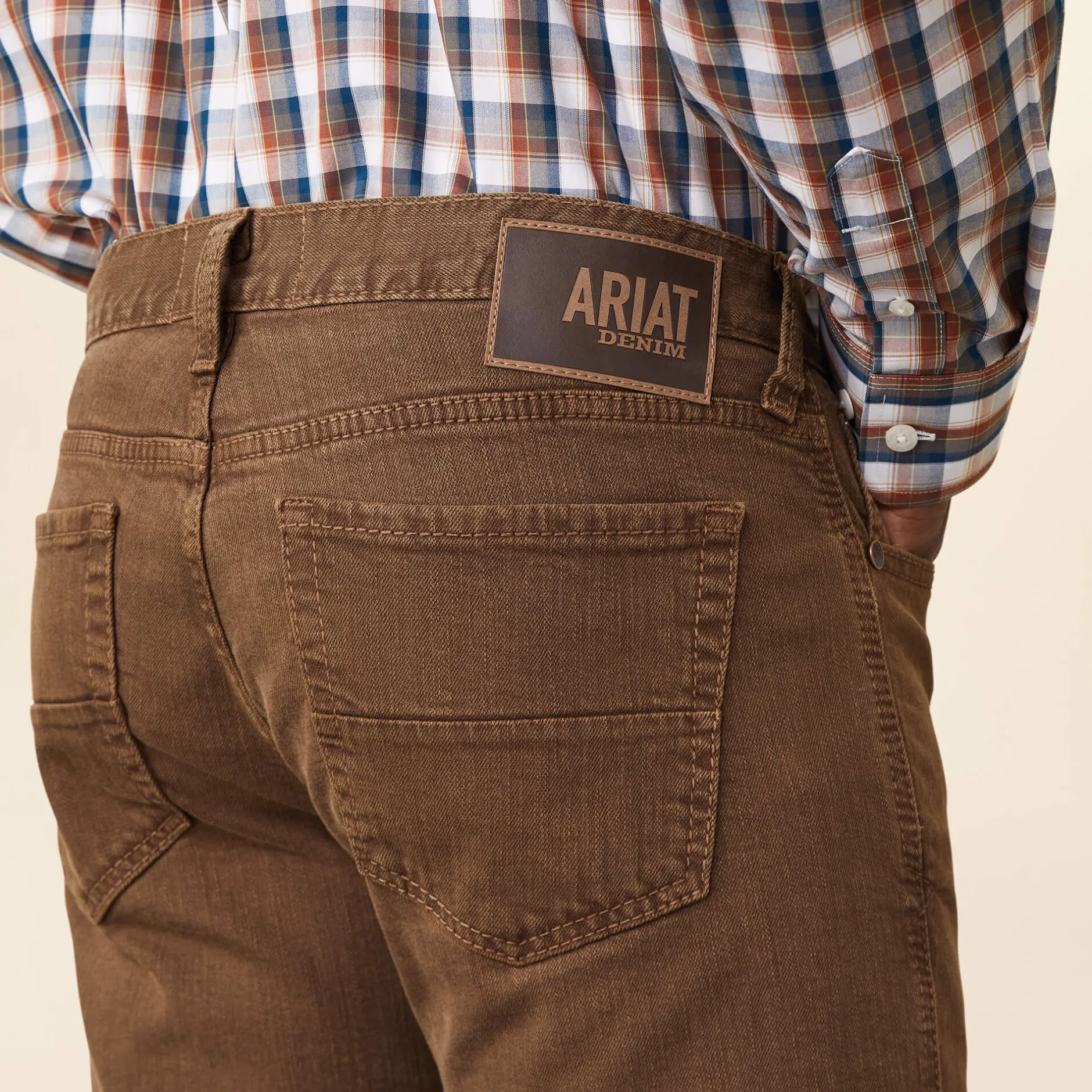 Ariat Denim|Denim*M7 Grizzly Straight Jean PEAT