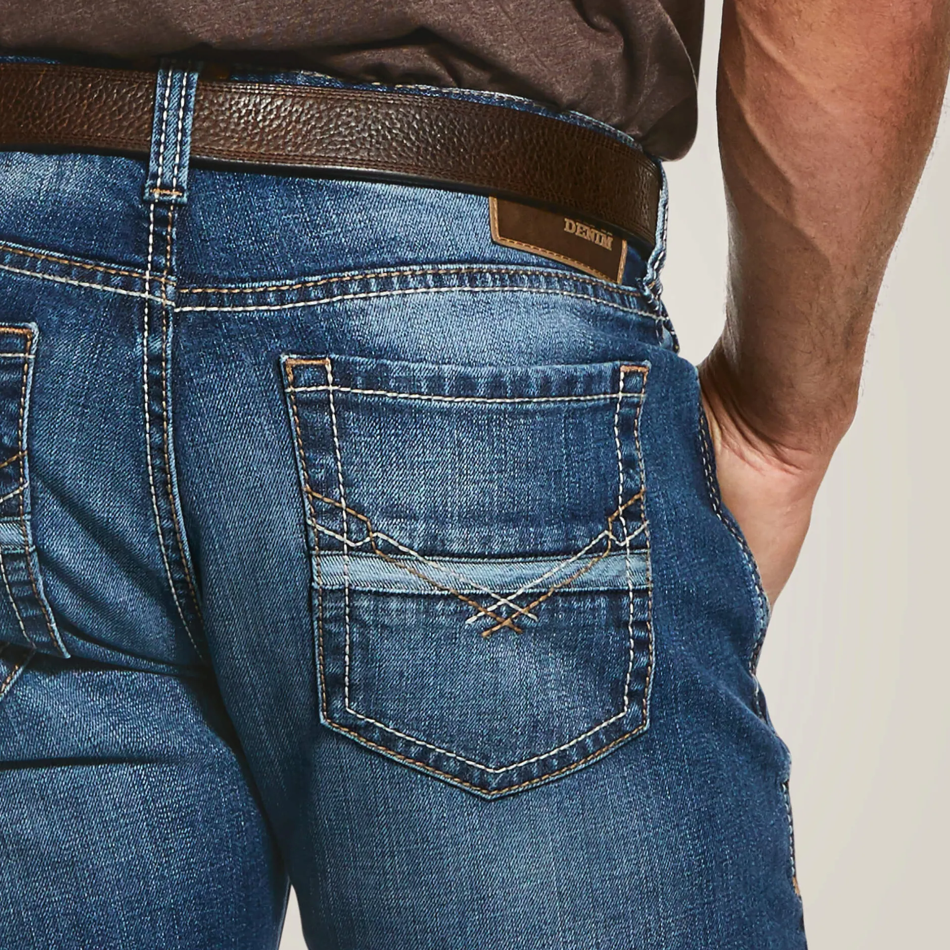 Ariat Denim|Denim*M7 Rocker Stretch Nassau Stackable Straight Leg Jean SUMMIT