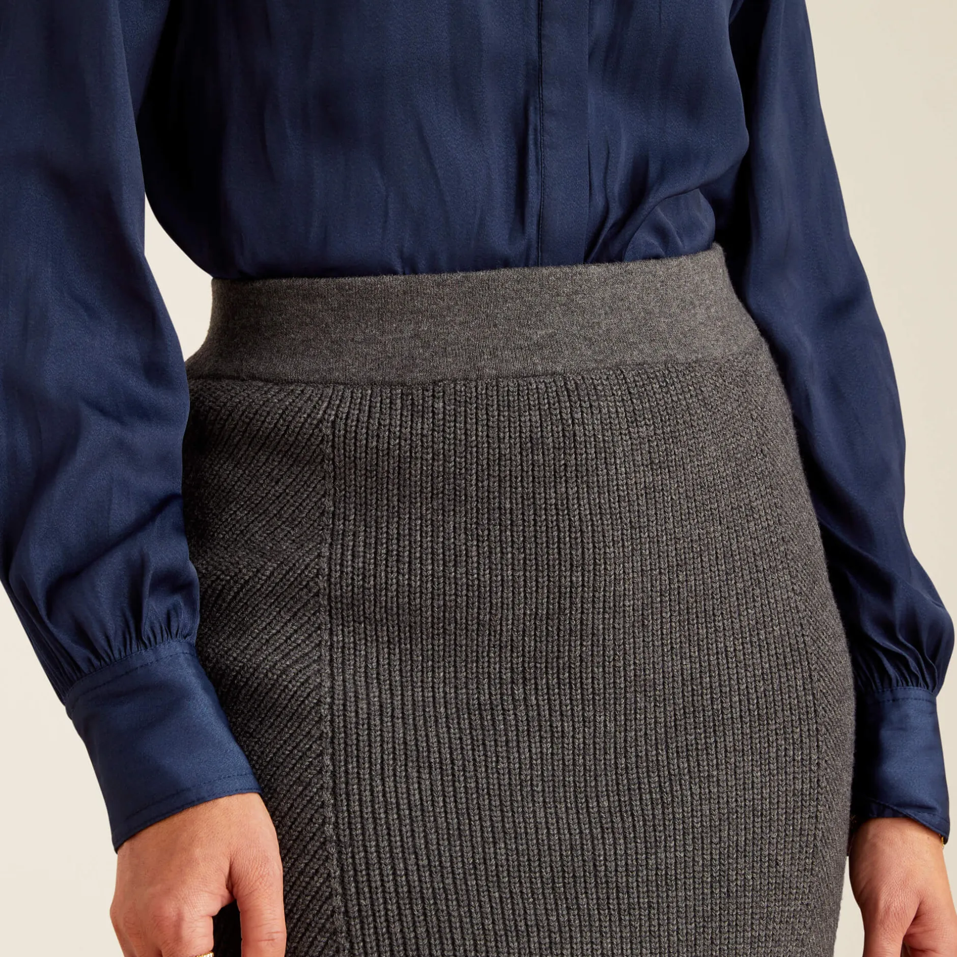 Ariat Strickmode & Cardigans|Kleider & Röcke*Malvern Skirt CHARCOAL