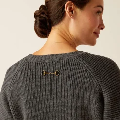 Ariat Sweatshirts & Hoodies|Strickmode & Cardigans*Malvern Sweater CHARCOAL