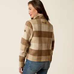 Ariat Oberbekleidung*Marland Jacket CAMEL BUFFALO PLAID