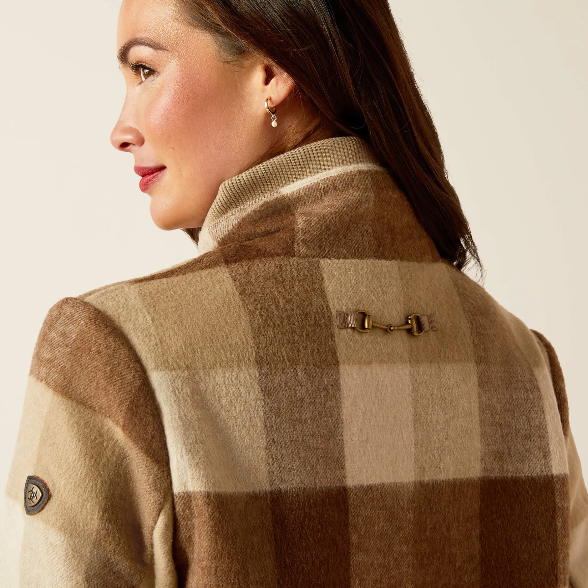 Ariat Oberbekleidung*Marland Jacket CAMEL BUFFALO PLAID