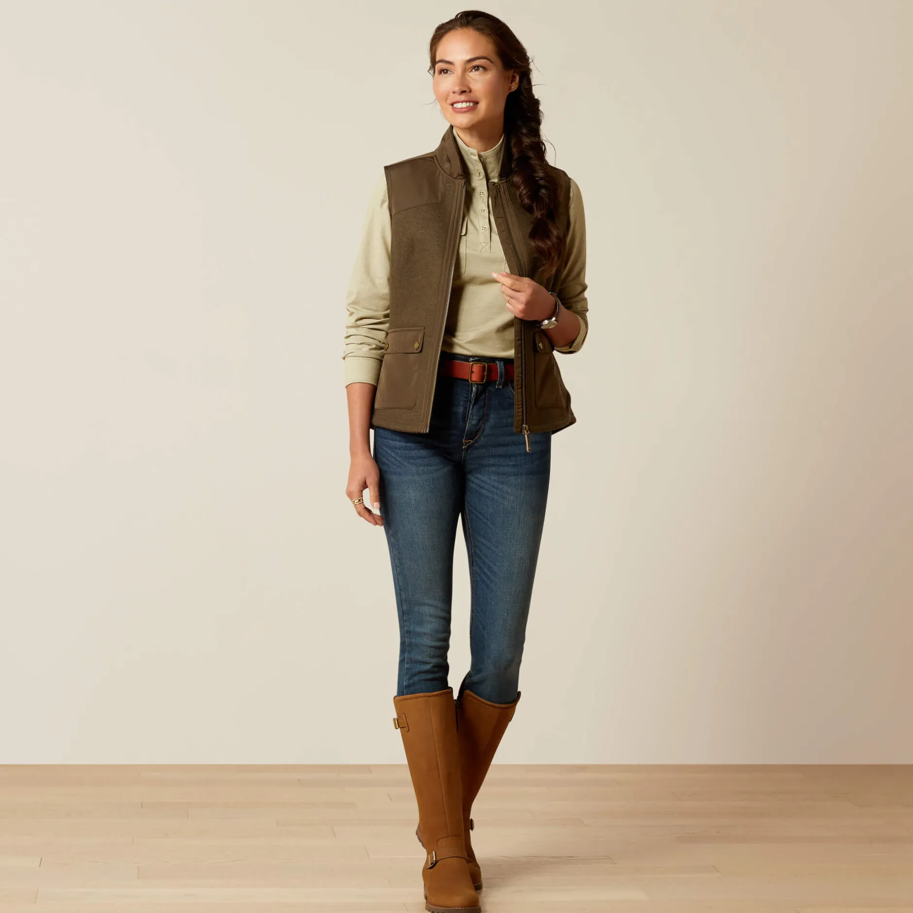 Ariat Oberbekleidung*Millbrae Gilet EARTH_2