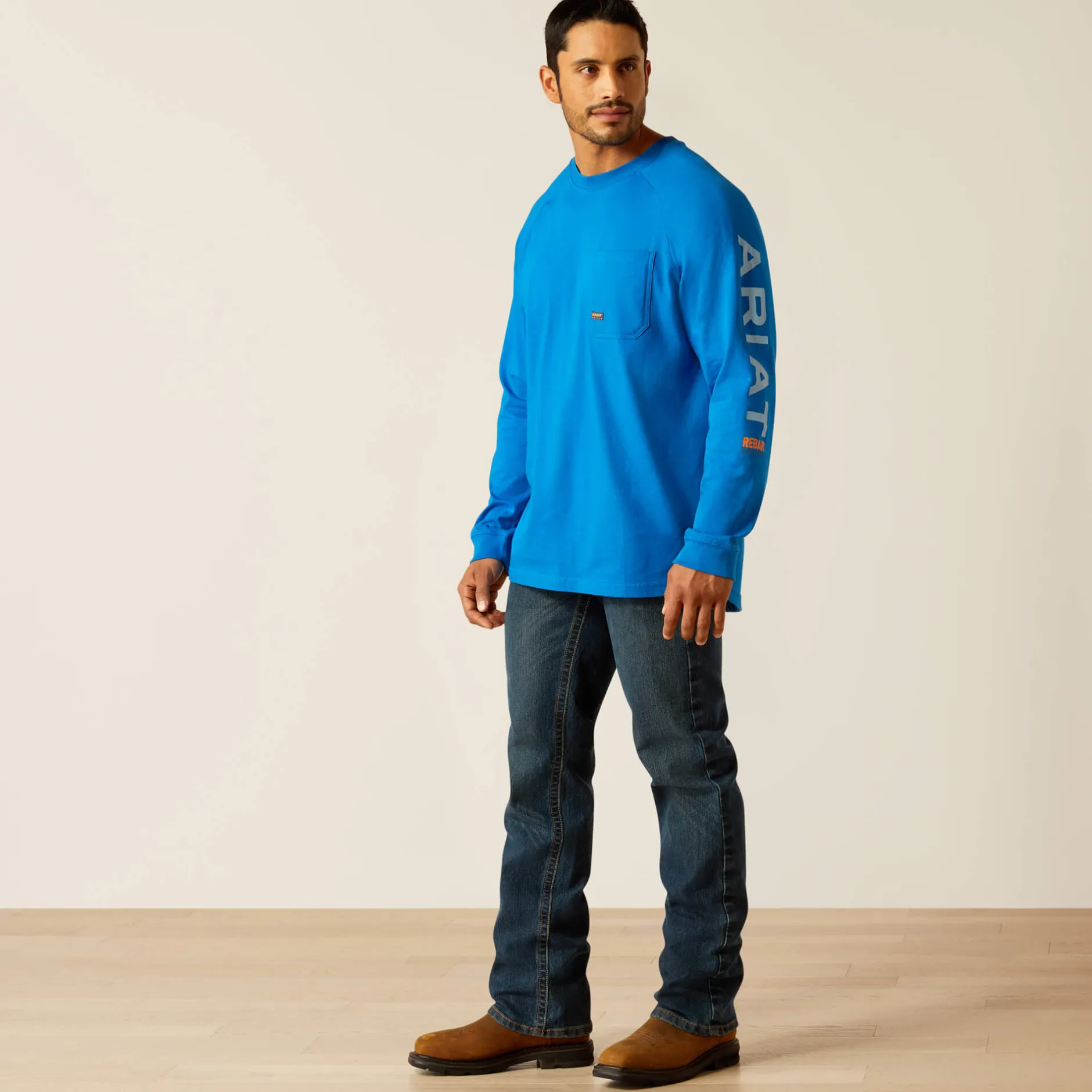 Ariat Tops & T-Shirts|Work*MNS Rebar Cotton Strong Graphic T-Shirt