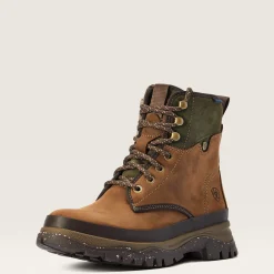 Ariat Wasserdichte Schuhe|Wanderschuhe*Moresby Waterproof Boot OILY DISTRESSED BROWN