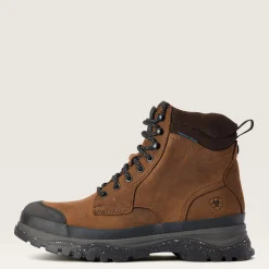 Ariat Wasserdichte Schuhe|Wanderschuhe*Moresby Waterproof Boot OILY DISTRESSED BROWN