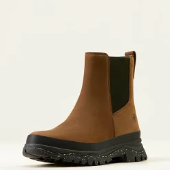 Ariat Wasserdichte Schuhe|Wanderschuhe*Moresby Waterproof Chelsea Boot OILY DISTRESSED BROWN