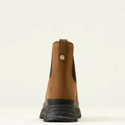 Ariat Wasserdichte Schuhe|Wanderschuhe*Moresby Waterproof Chelsea Boot OILY DISTRESSED BROWN