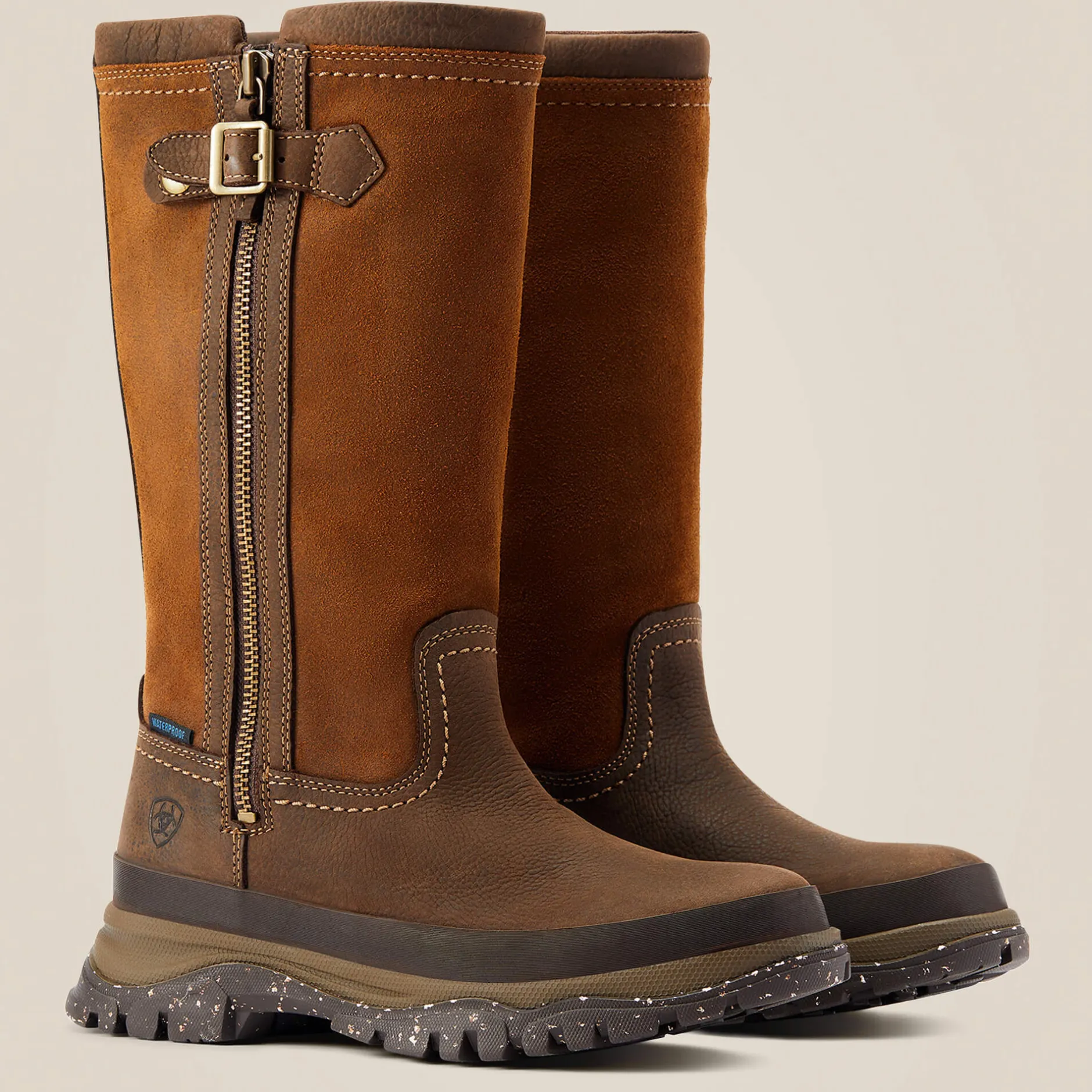Ariat Country*Moresby Zip Waterproof Boot JAVA