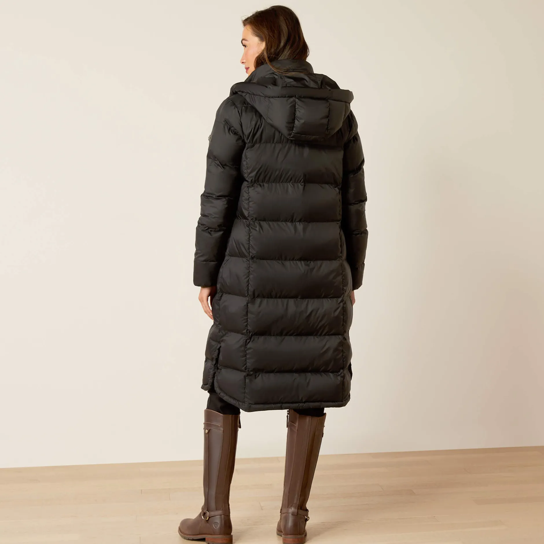 Ariat Oberbekleidung*Norfolk Long Insulated Puffa Coat BLACK