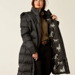Ariat Oberbekleidung*Norfolk Long Insulated Puffa Coat BLACK