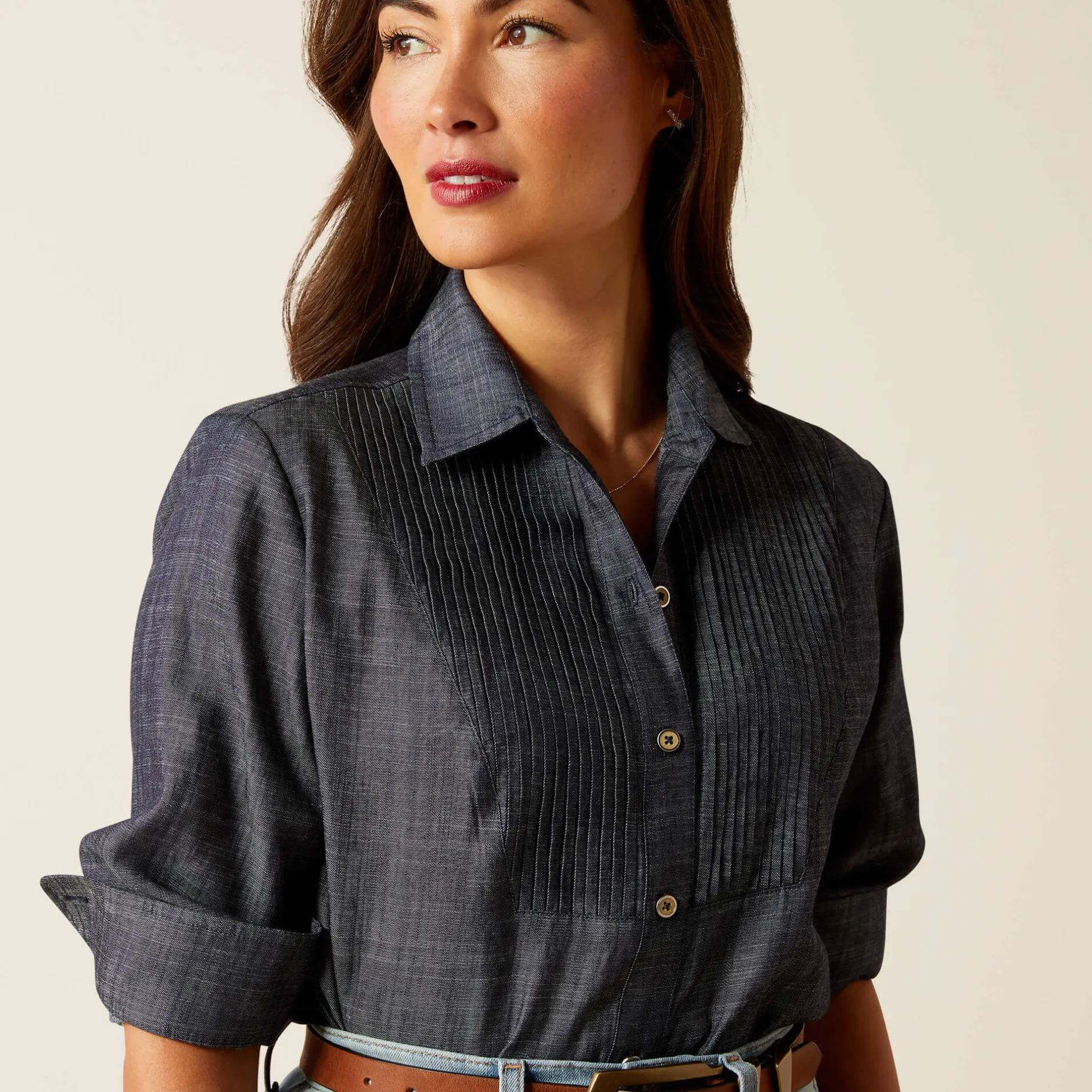 Ariat Oberteile & T-Shirts*Oban Shirt TENCEL DENIM