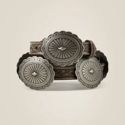 Ariat Gürtel|Gürtel*Oval Concho Diamond Belt TAN