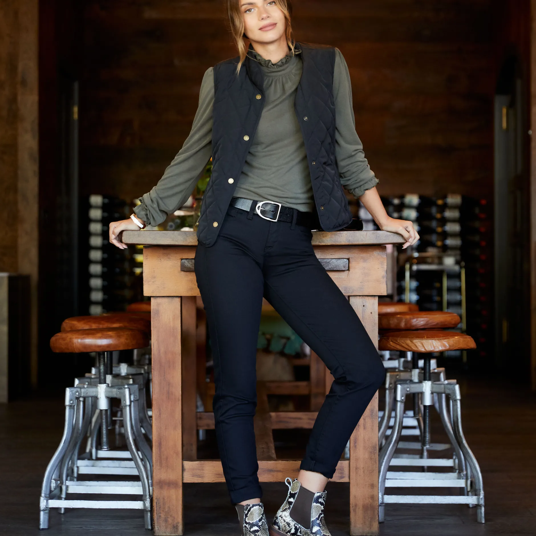 Ariat Denim|Denim*Perfect Rise Forever Skinny Jean RINSE