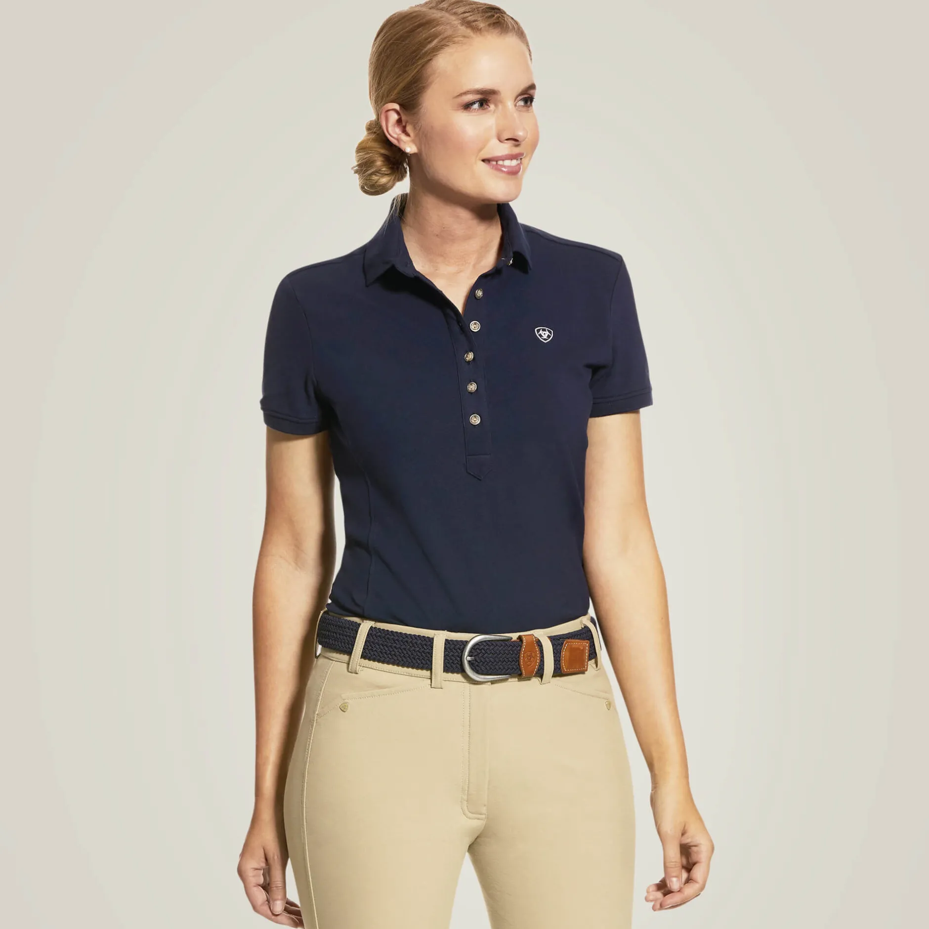 Ariat Oberteile & T-Shirts*Prix 2.0 Polo Shirt NAVY