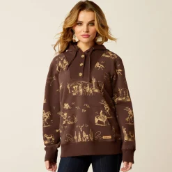 Ariat Hoodies & Sweatshirts|Sweatshirts & Hoodies*Ranchin Hoodie RANCHIN PRINT