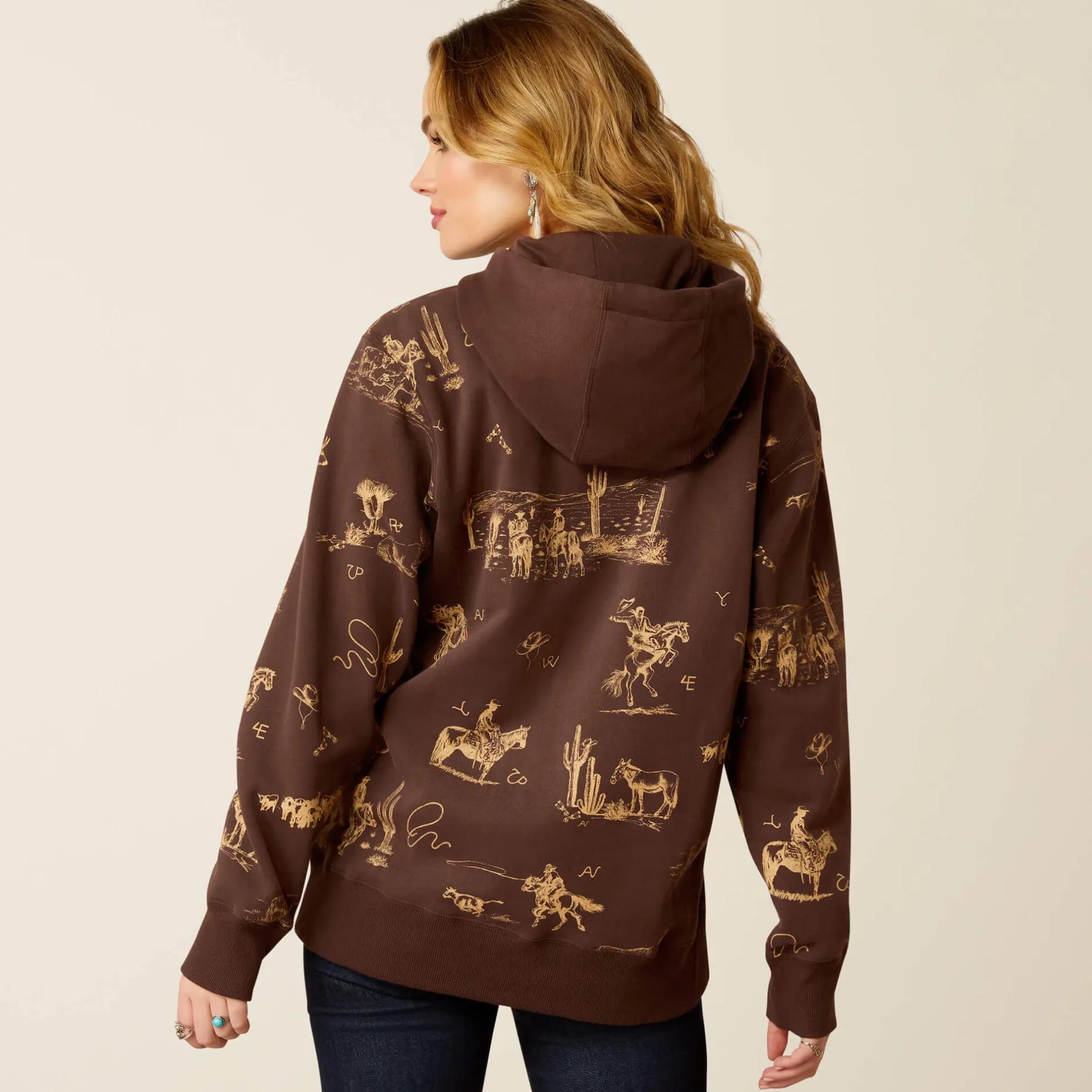 Ariat Hoodies & Sweatshirts|Sweatshirts & Hoodies*Ranchin Hoodie RANCHIN PRINT