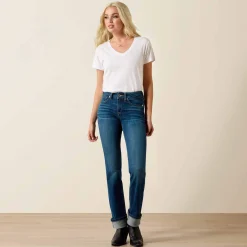 Ariat Denim|Denim*R.E.A.L. Perfect Rise Abby Straight Jean MACKENZIE