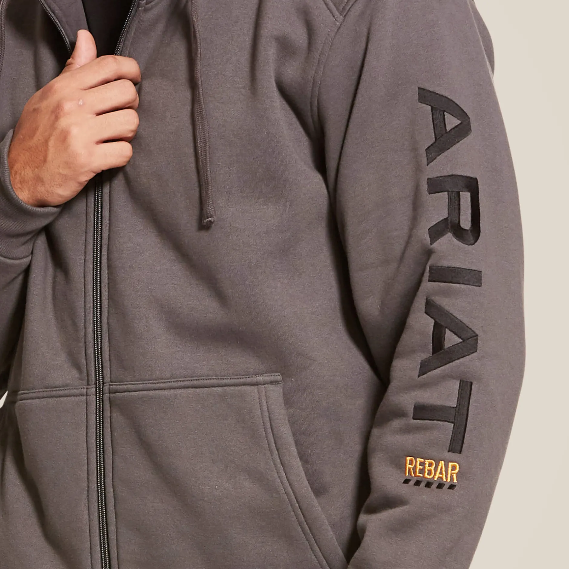 Ariat Hoodies & Sweatshirts|Work*Rebar All-Weather Full Zip Hoodie REBAR_GREY