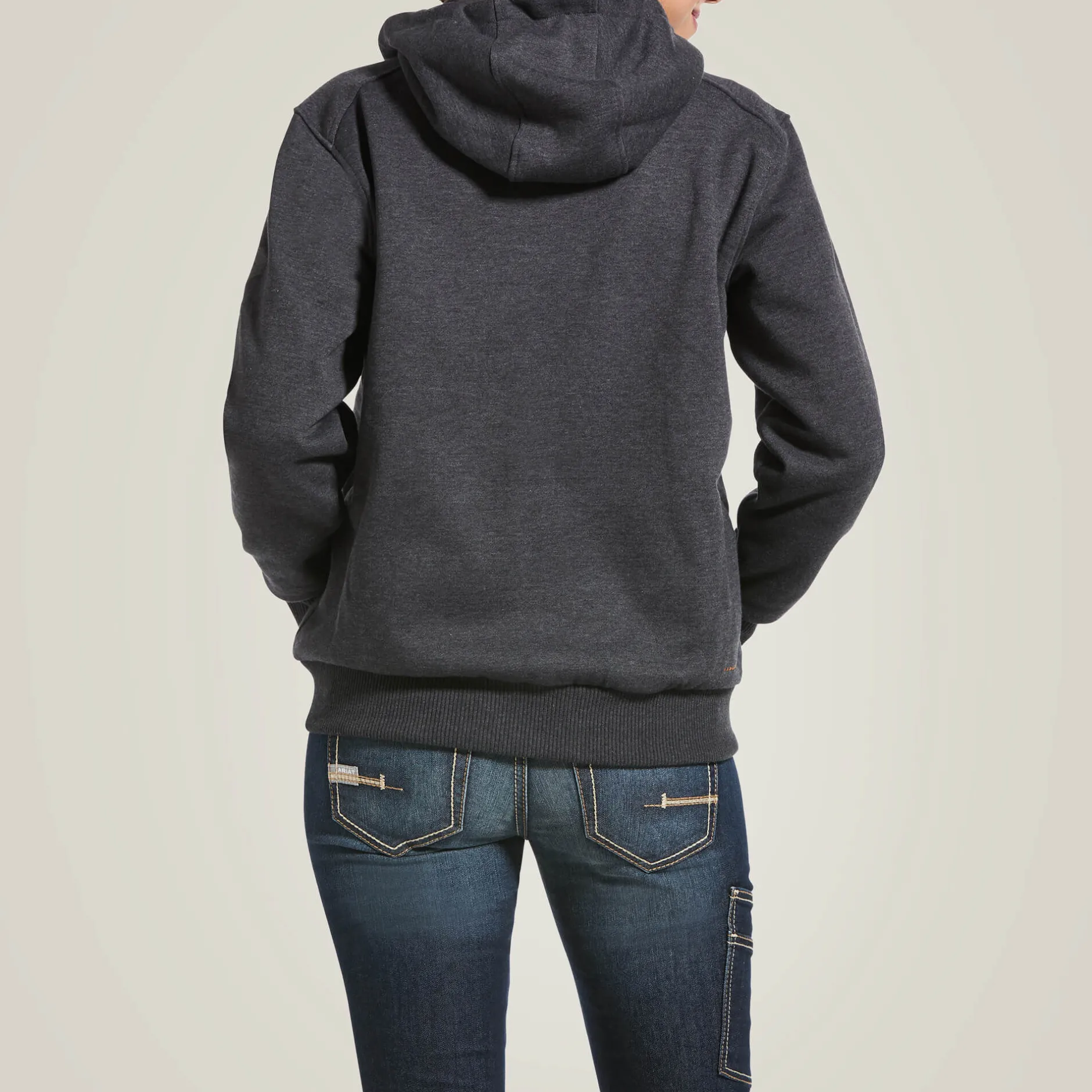 Ariat Hoodies & Sweatshirts|Work*Rebar All-Weather Full Zip Hoodie CHARCOAL HEATHER