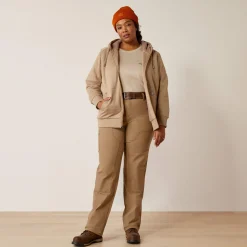 Ariat Hoodies & Sweatshirts|Work*Rebar All-Weather Sherpa Full Zip Hoodie OATMEAL HEATHER