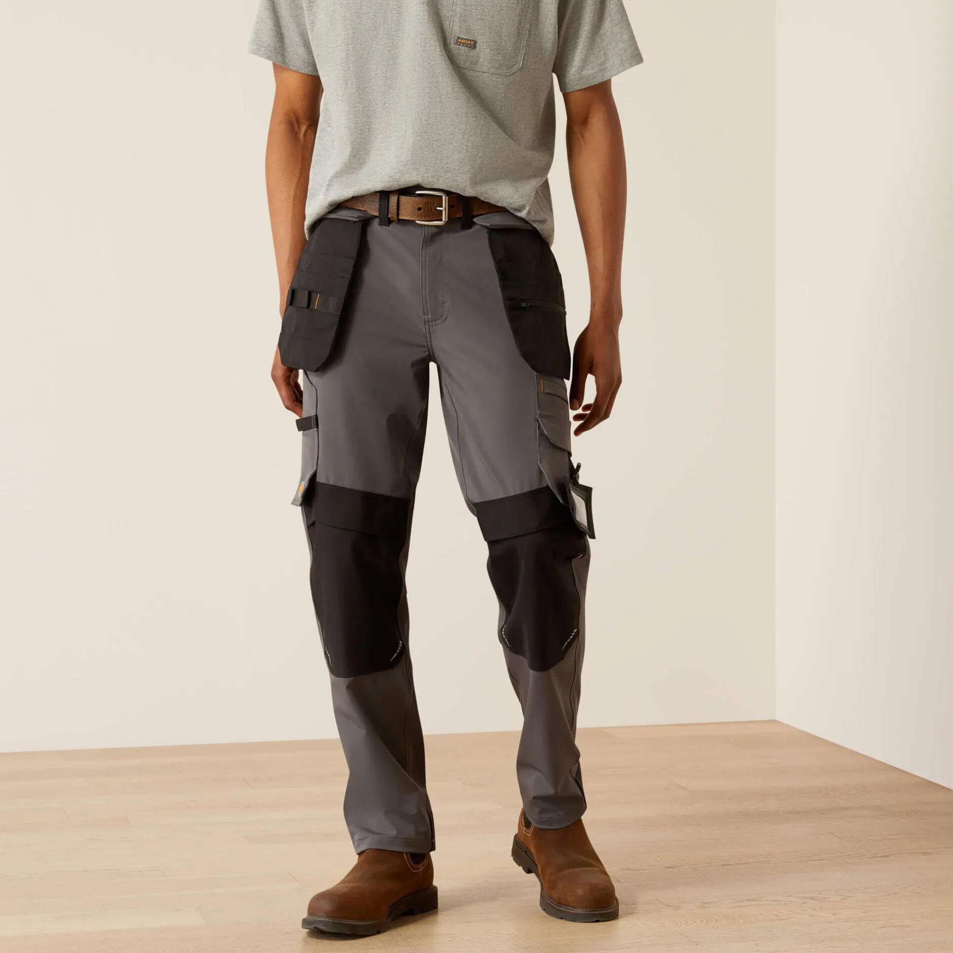 Ariat Arbeitshosen|Work*Rebar Cordura M7 Slim Dynamic Utility Straight Work Trouser CHARCOAL