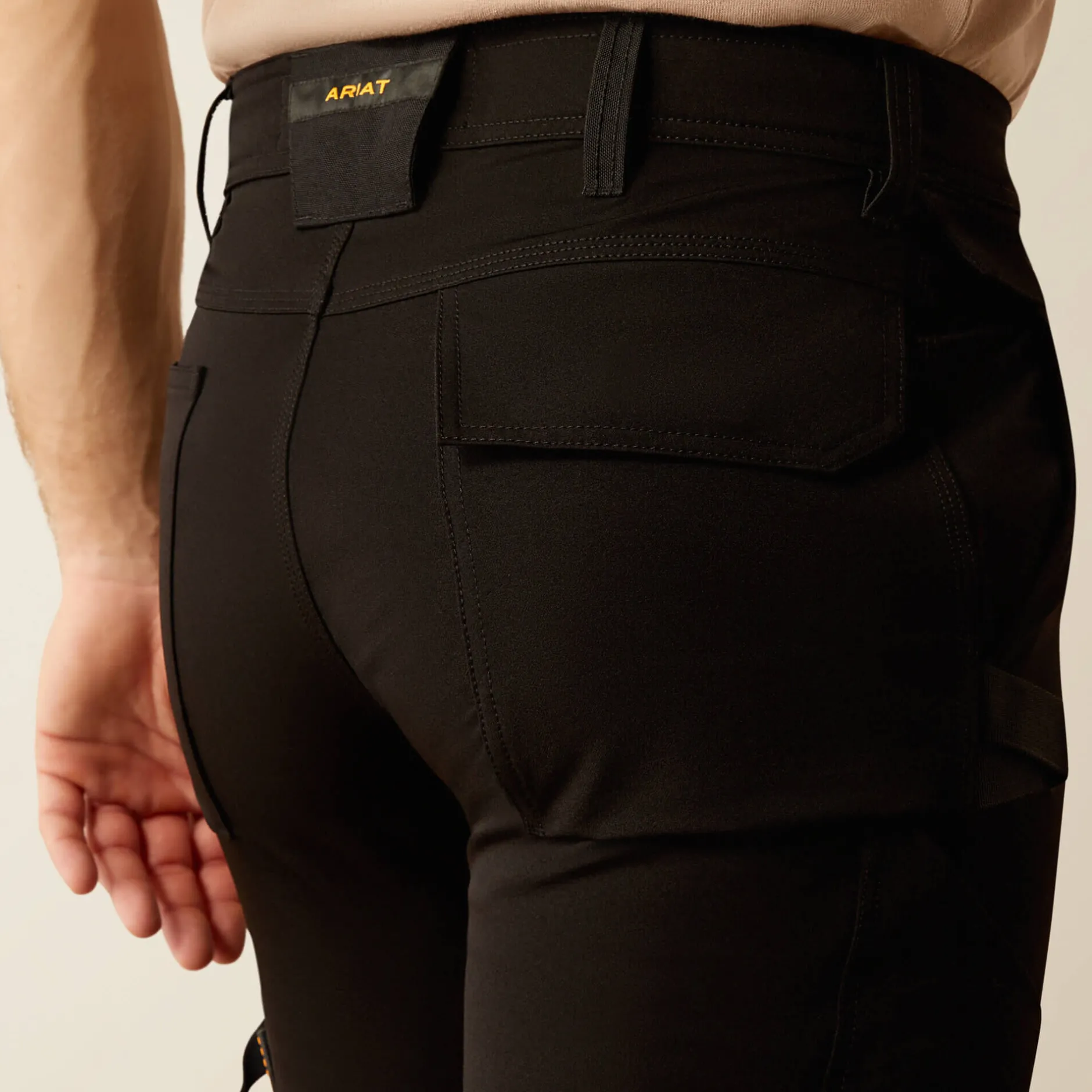 Ariat Arbeitshosen|Work*Rebar Cordura M7 Slim Dynamic Utility Straight Work Trouser BLACK