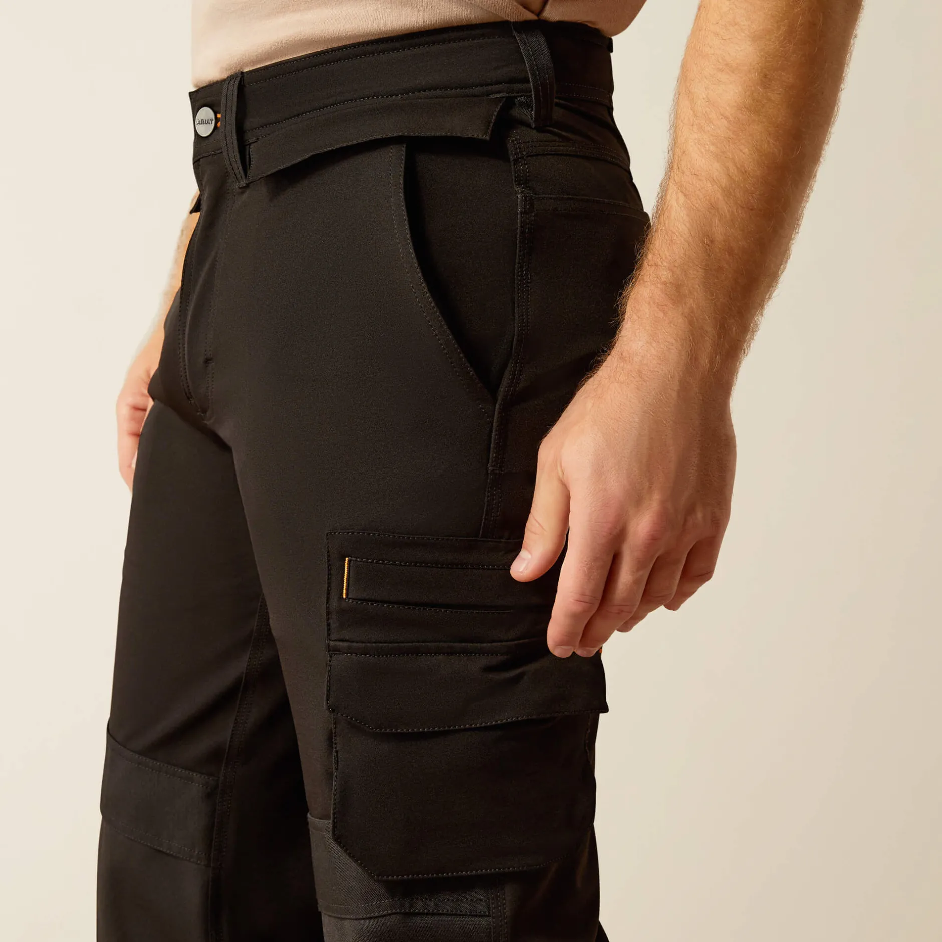 Ariat Arbeitshosen|Work*Rebar Cordura M7 Slim Dynamic Utility Straight Work Trouser BLACK