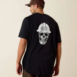 Ariat Tops & T-Shirts|Work*Rebar Cotton Strong Roughneck Graphic T-Shirt BLACK