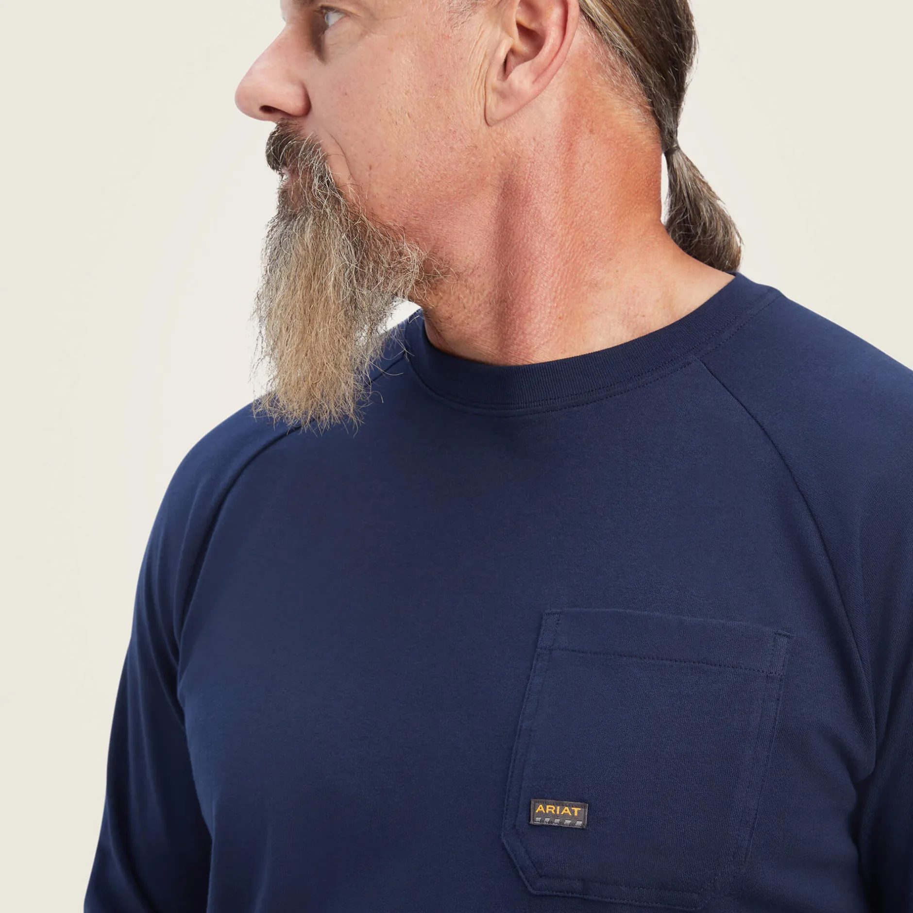 Ariat Tops & T-Shirts|Work*Rebar Cotton Strong T-Shirt NAVY