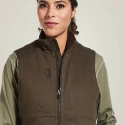 Ariat Jacken|Work*Rebar DuraCanvas Insulated Gilet WREN