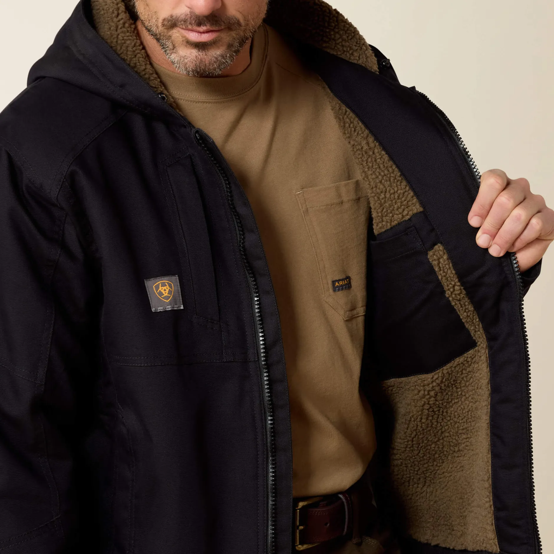 Ariat Jacken|Work*Rebar DuraCanvas Jacket BLACK