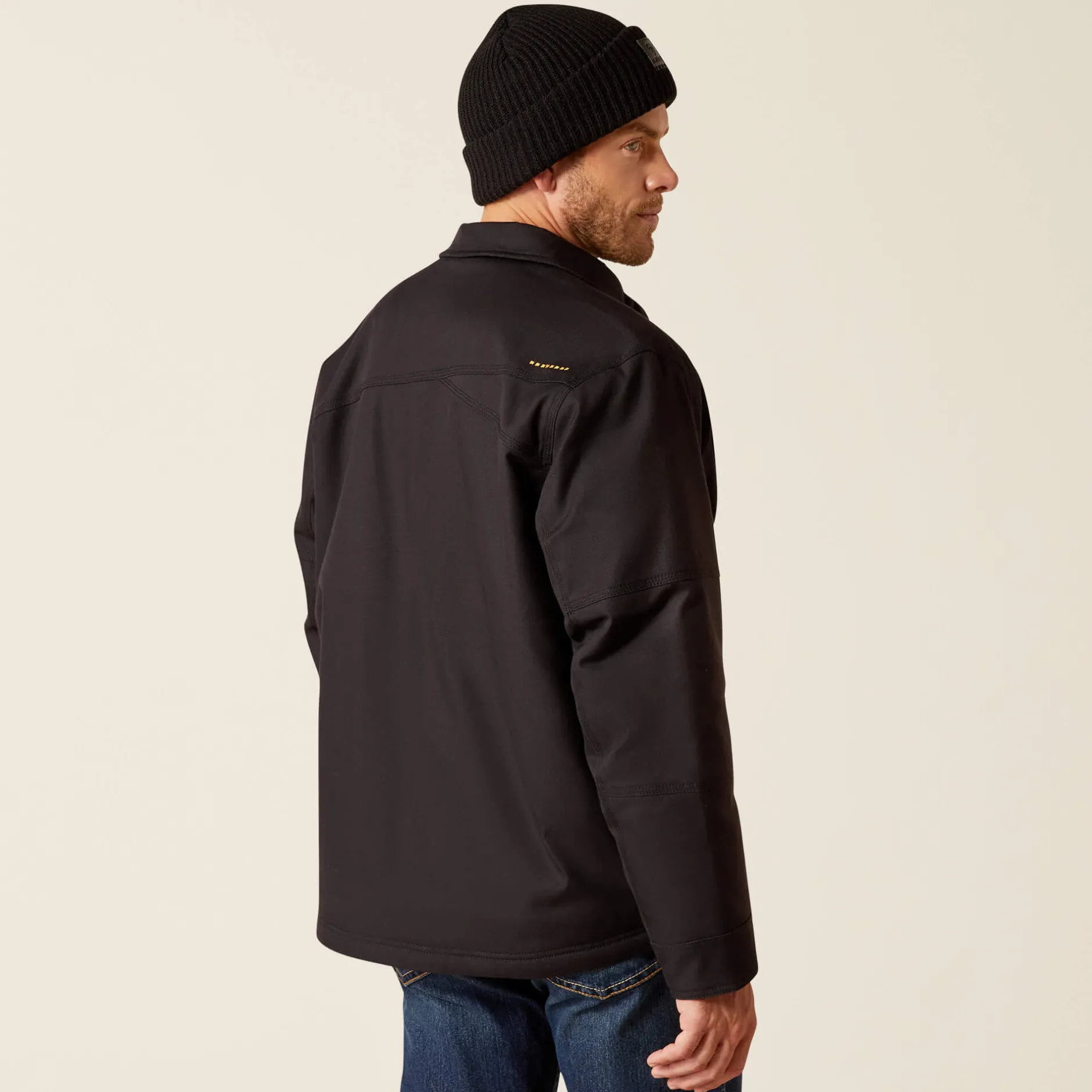 Ariat Jacken|Work*Rebar DuraCanvas Sherpa-Lined Coat BLACK