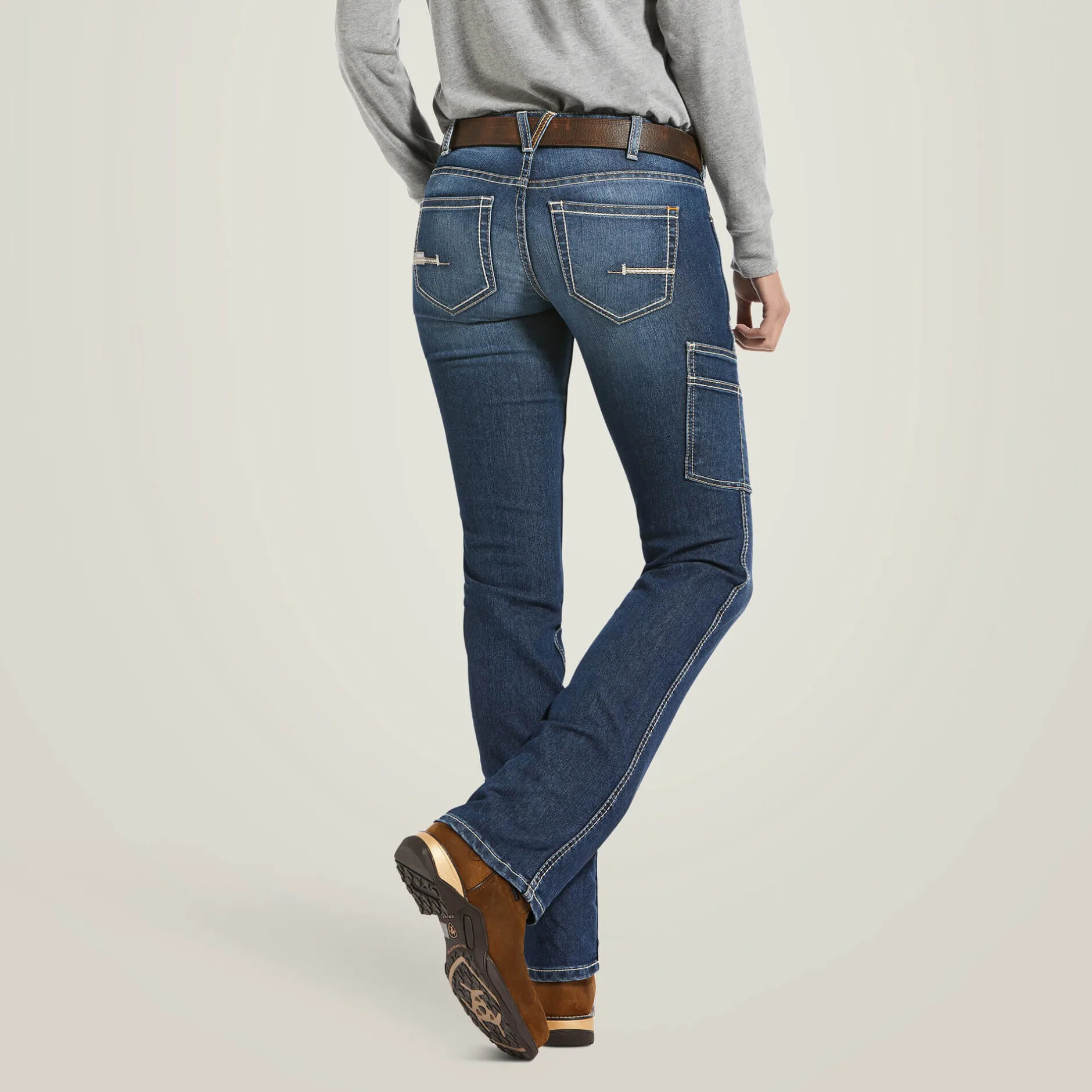 Ariat Arbeitsjeans|Work*Rebar DuraStretch Riveter Straight Leg Jean NIGHTRIDE