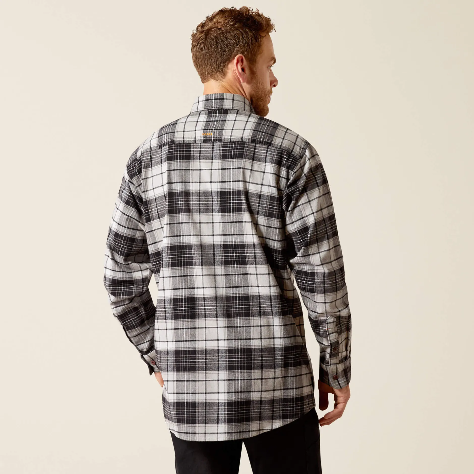 Ariat Tops & T-Shirts|Work*Rebar Flannel DuraStretch Work Shirt CHARCOAL GREY