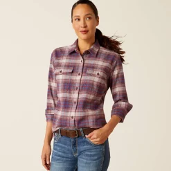 Ariat Tops & T-Shirts|Oberteile & T-Shirts*Rebar Flannel DuraStretch Work Shirt PEARL GREY